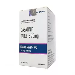 Дазатиниб (Dasakast) :: полный аналог Спрайсел :: таб. 70мг №60 фото