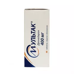 Мультак (Дронедарон) в таблетках 400мг 60шт фото